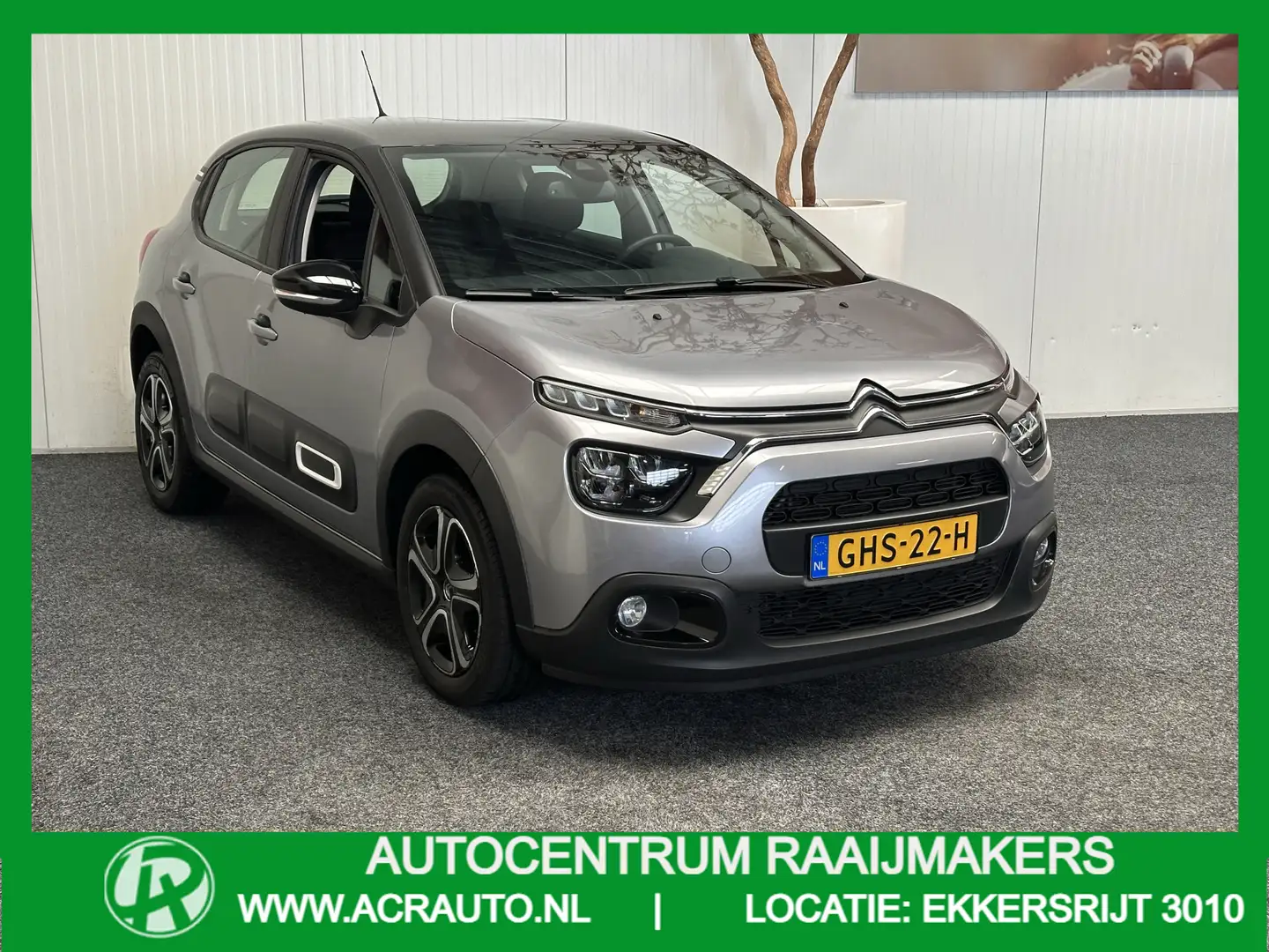 Citroen C3 1.2 PURE TECH PEEL 111PK, 6 VERSNELINGSBAK NAVIGAT Grijs - 1