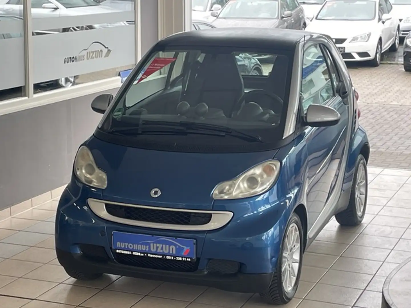 smart forTwo coupe passion Autom Klima Allwetterreifen Blau - 1