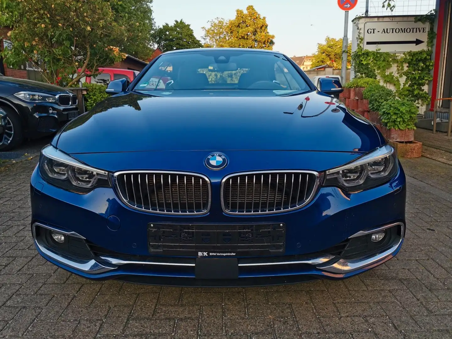 BMW 430 d Cabrio Luxury Line HeadUp-RFK-ACC-LED Blau - 2