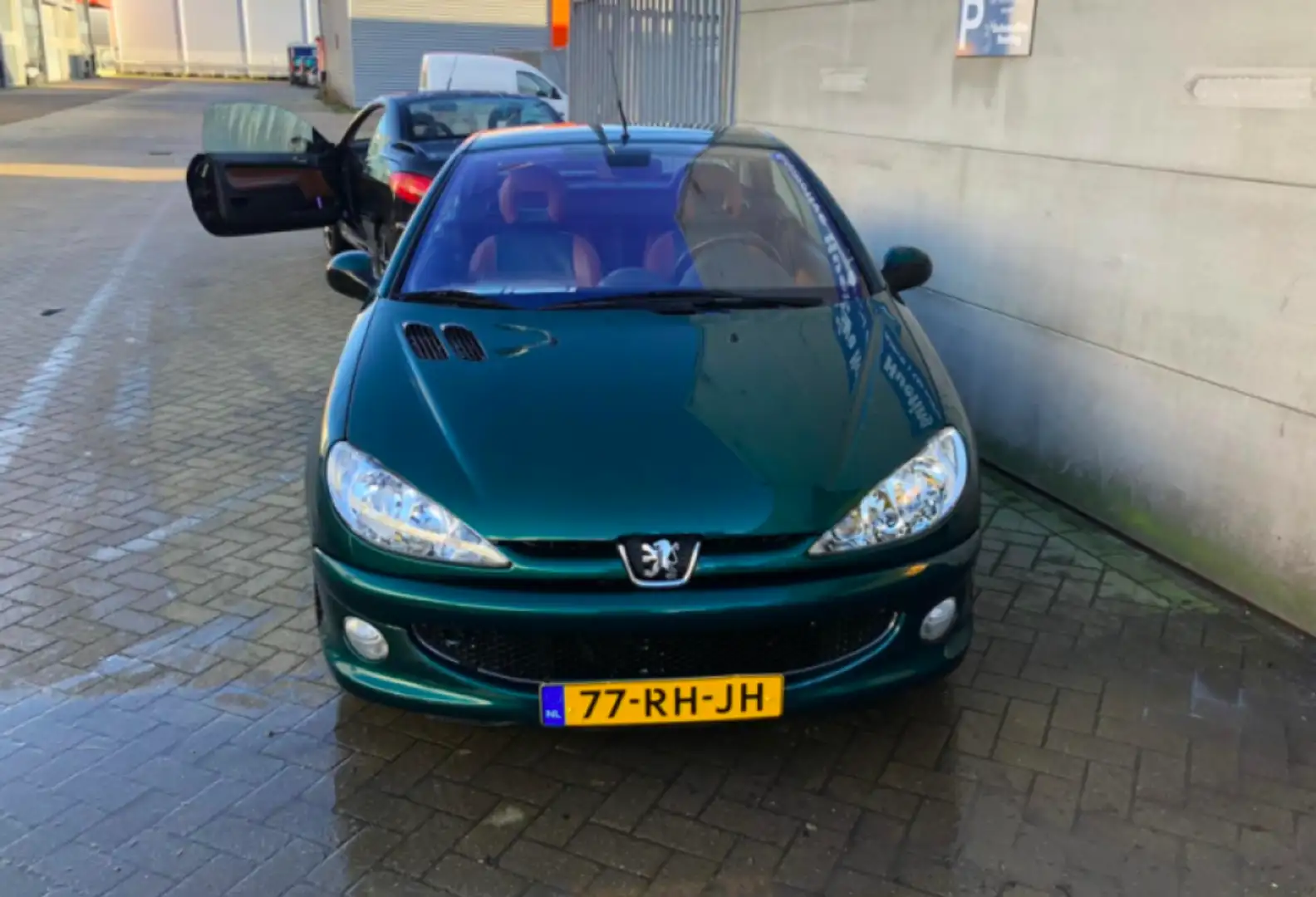 Peugeot 206 1.6 Roland garros NAP Groen - 2