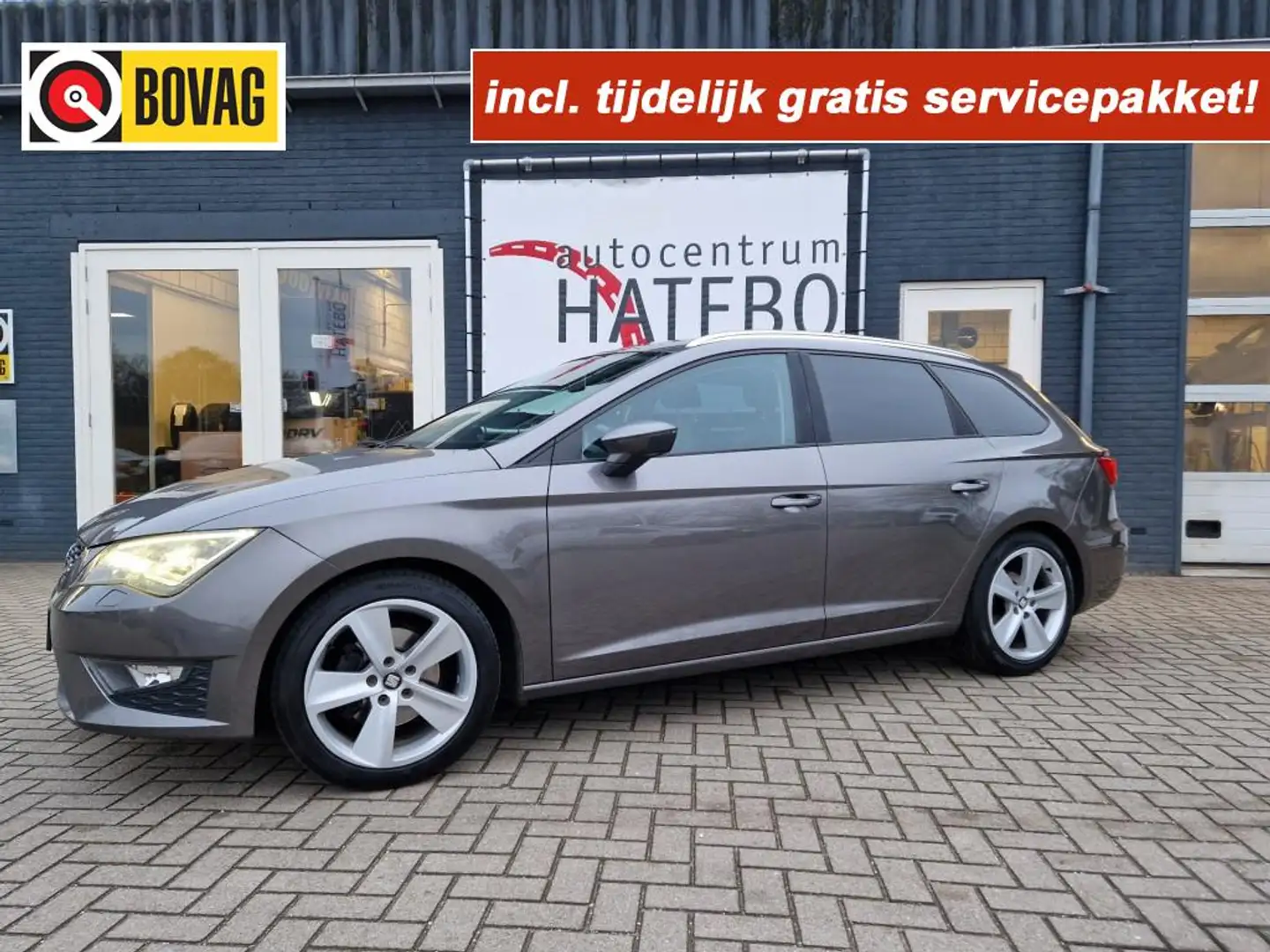 SEAT Leon 1.4 TSI ACT FR Dynamic Navi Climate cruise LED kop Gris - 1