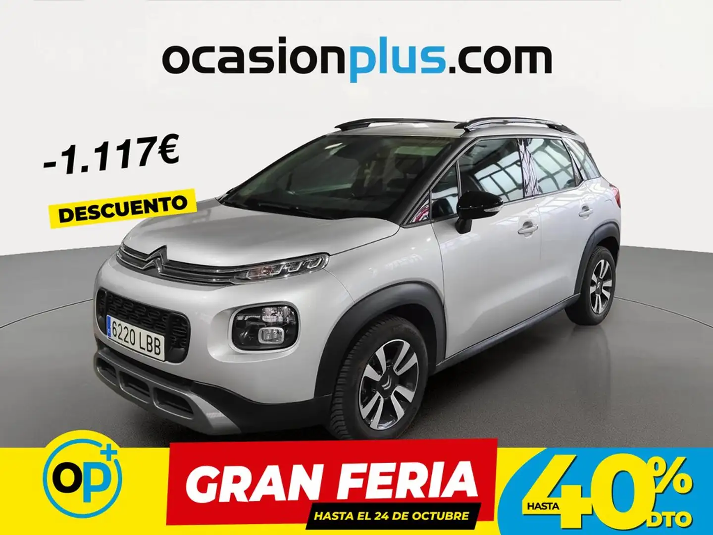 Citroen C3 Aircross BlueHDi S&S Feel 100 Gris - 1