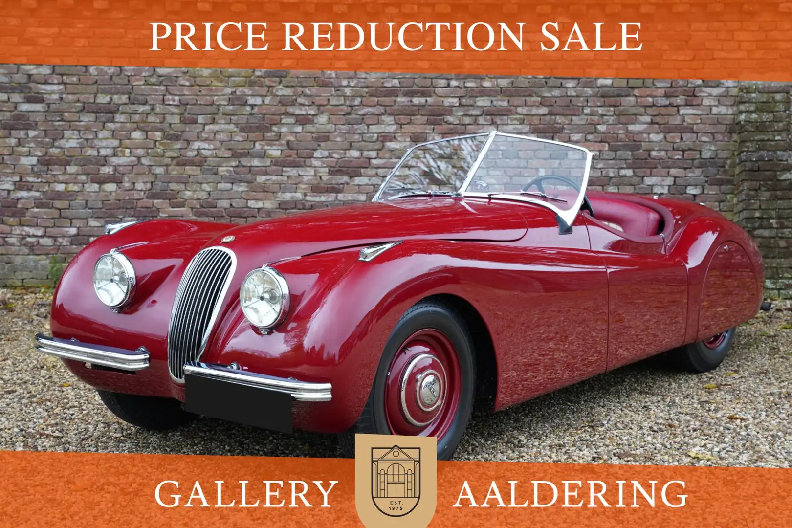 Jaguar XK XK120 OTS PRICE REDUCTION! Alloy Roadster One of 1 Rouge - 1