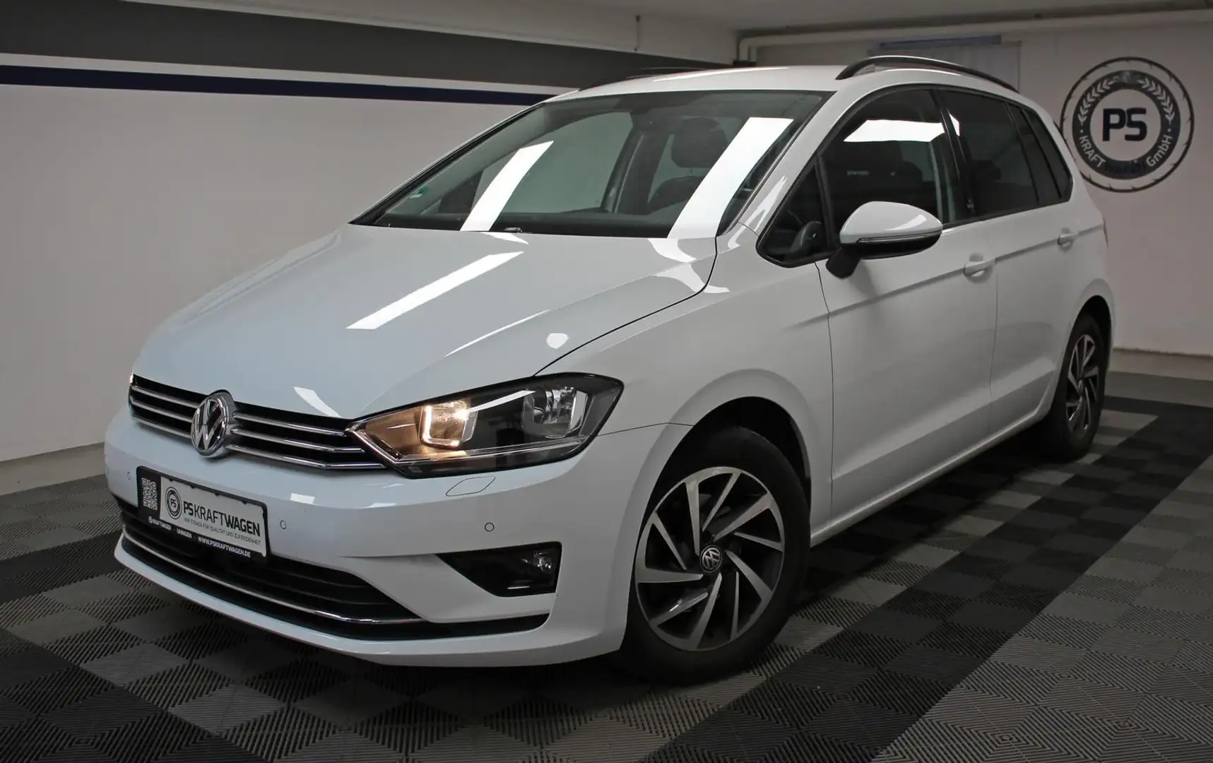 Volkswagen Golf Sportsvan 1.4 TSI ACC SHZ S.HEFT NAVI 1.HD Blanco - 1