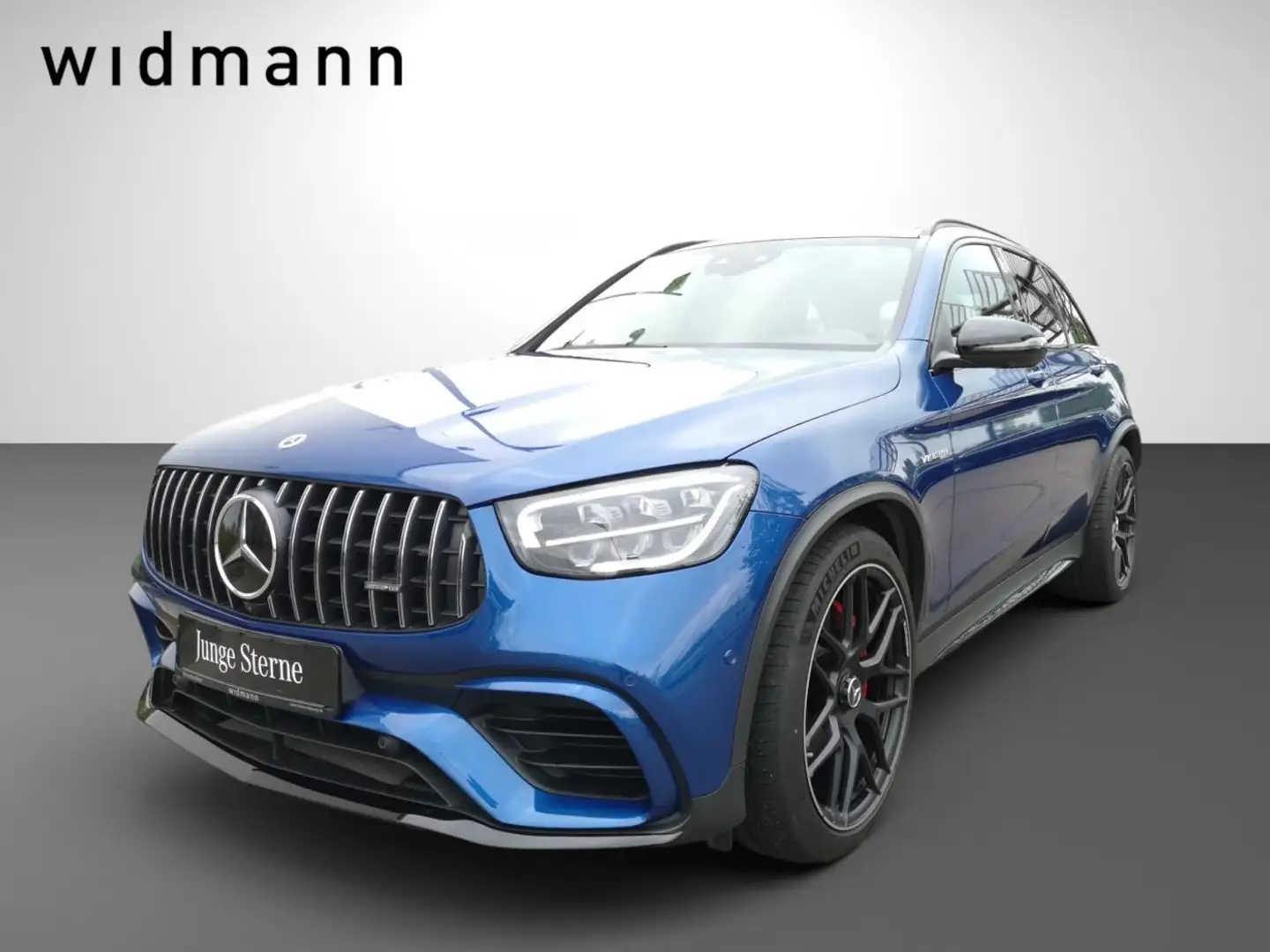 Mercedes-Benz GLC 63 AMG *NightPaket*Panorama*360°Kamera Modrá - 1
