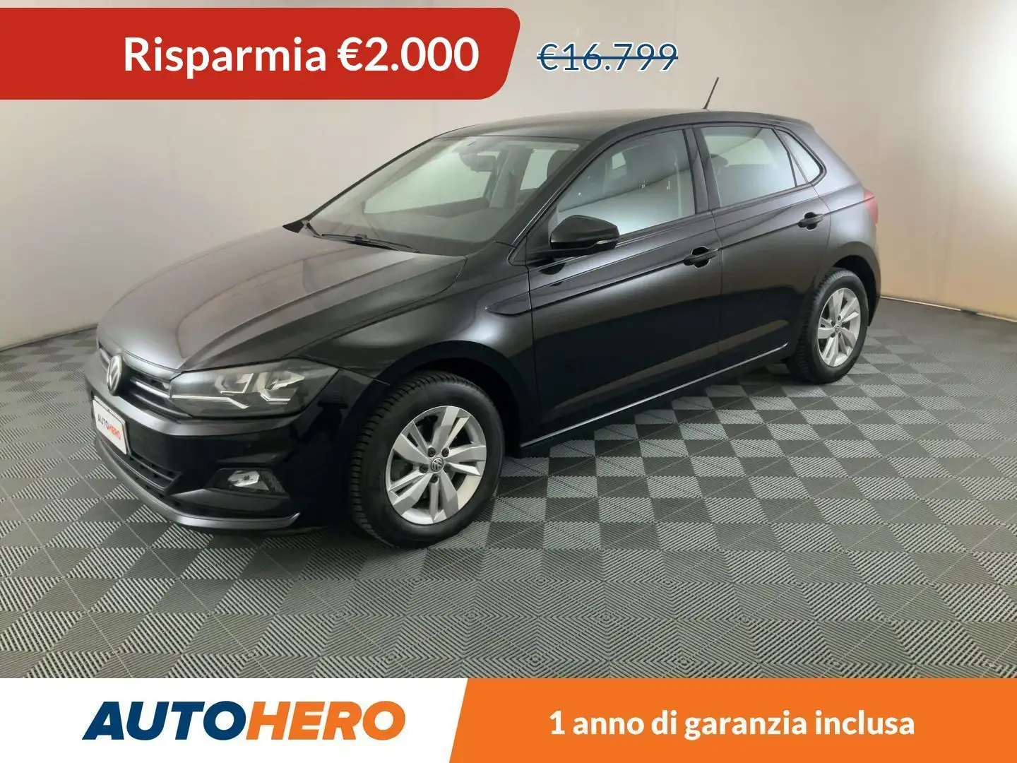 Volkswagen Polo 1.6 TDI Comfortline Nero - 1