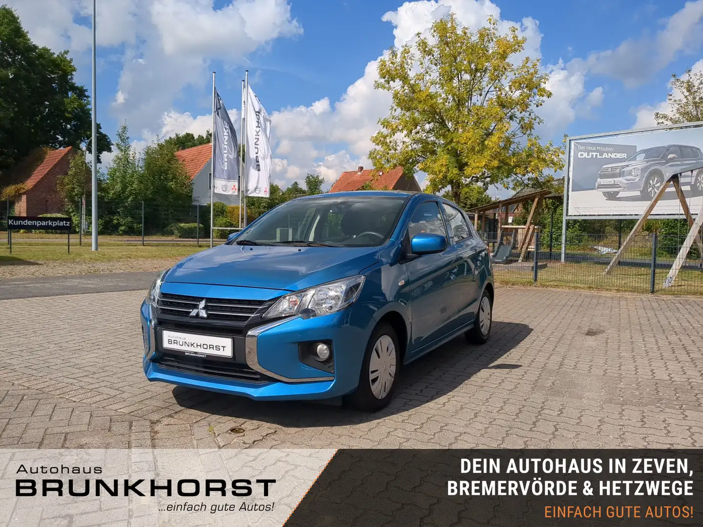 Mitsubishi Space Star 1.2 Spirit Klima GJR Blau - 1