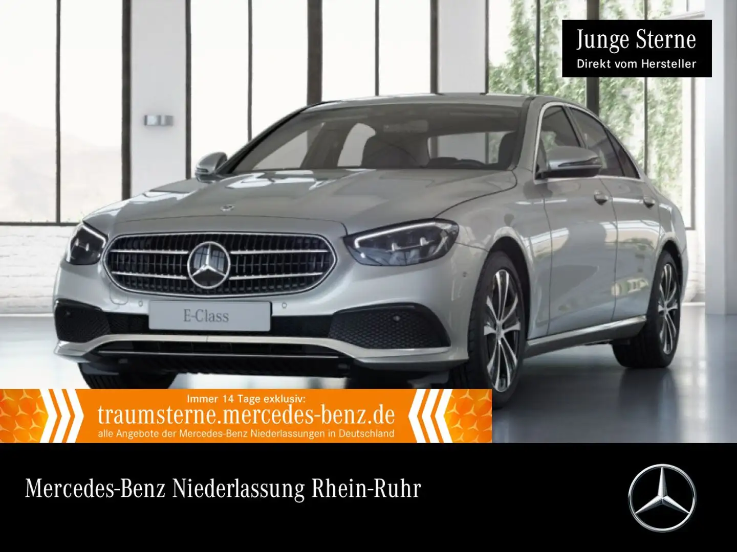 Mercedes-Benz E 300 e AVANTG+LED+FAHRASS+KAMERA+9G Silber - 1