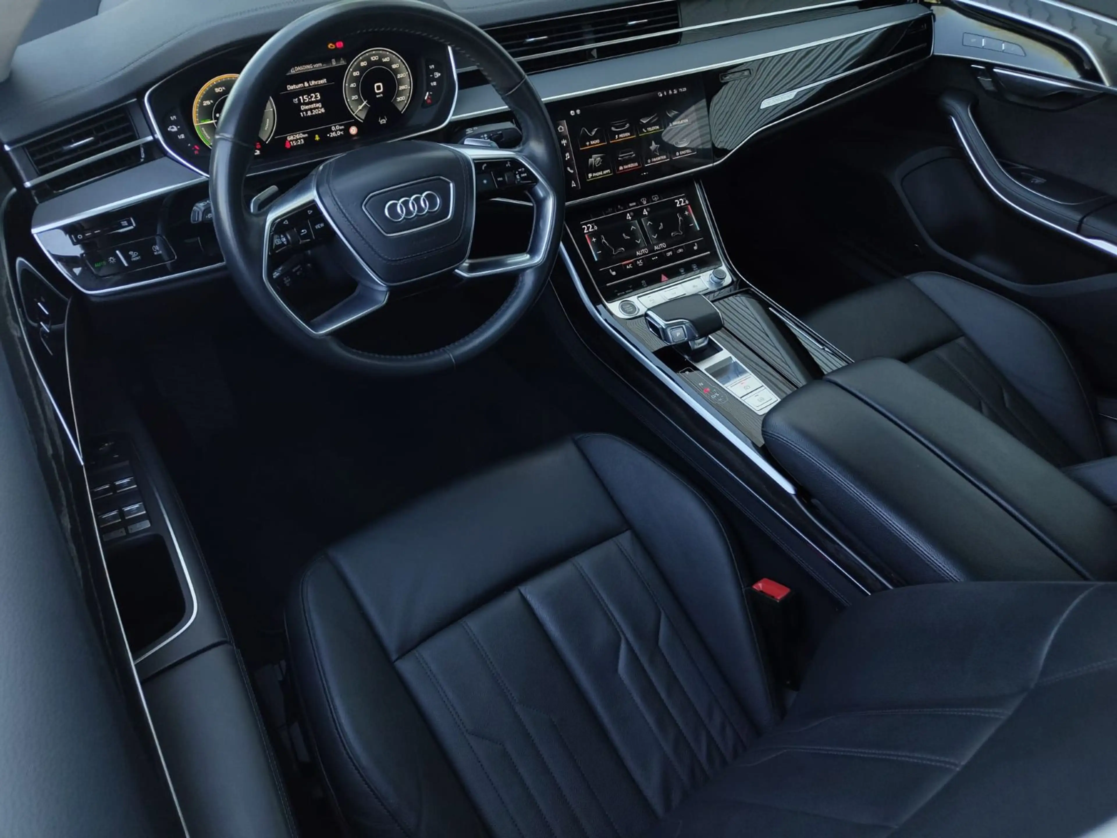 Audi A8 60 TFSIe QUATTRO+WINTERRÄDER+HEAD UP+PANORAMA — photo 11