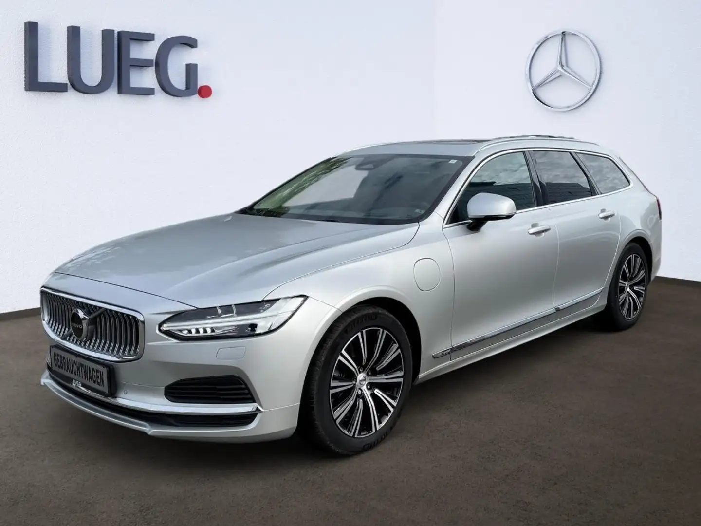 Volvo V90 V 90 T6 Twin Engine AWD Inscription Expression Silber - 2
