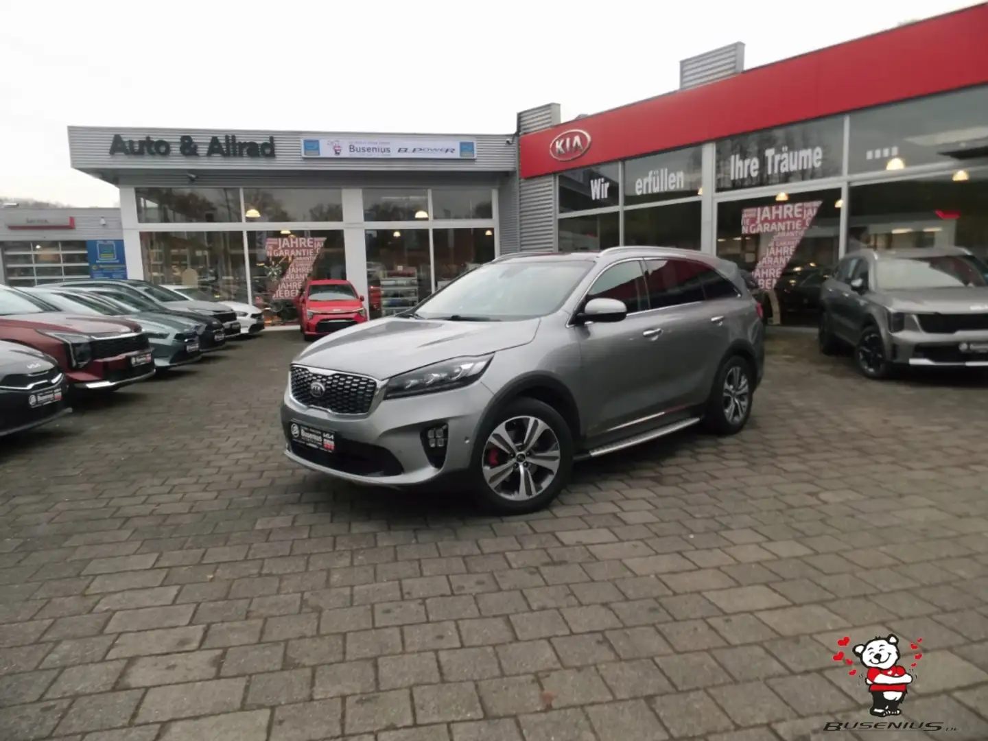 Kia Sorento 2.2 CRDI AWD Aut. GT-Line+AHK+Pano+Premium+ Grau - 2