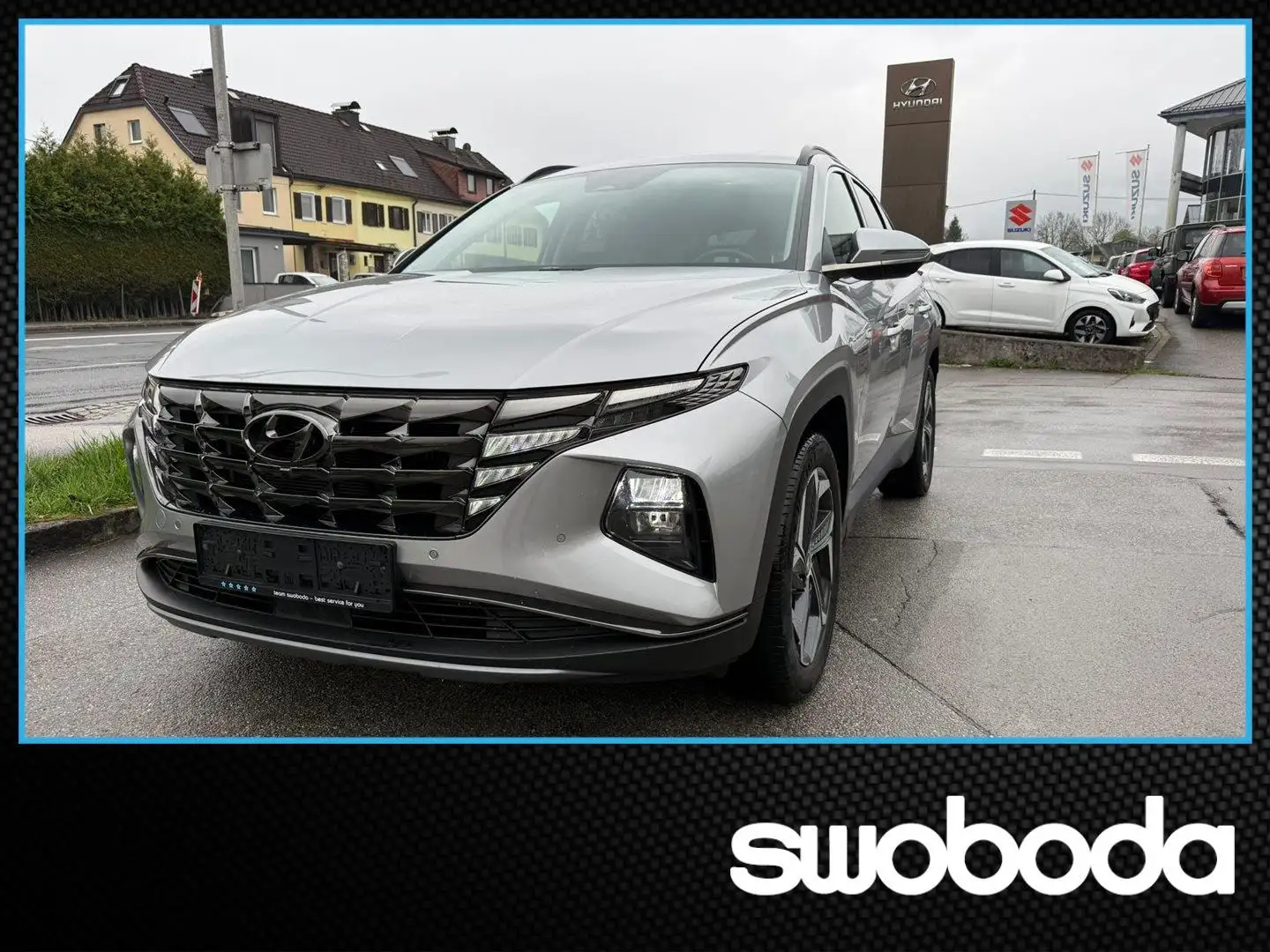 Hyundai TUCSON Tucson NX4 Prestige Line 1,6 T-GDi HEV 4WD AT t1hp Silber - 1