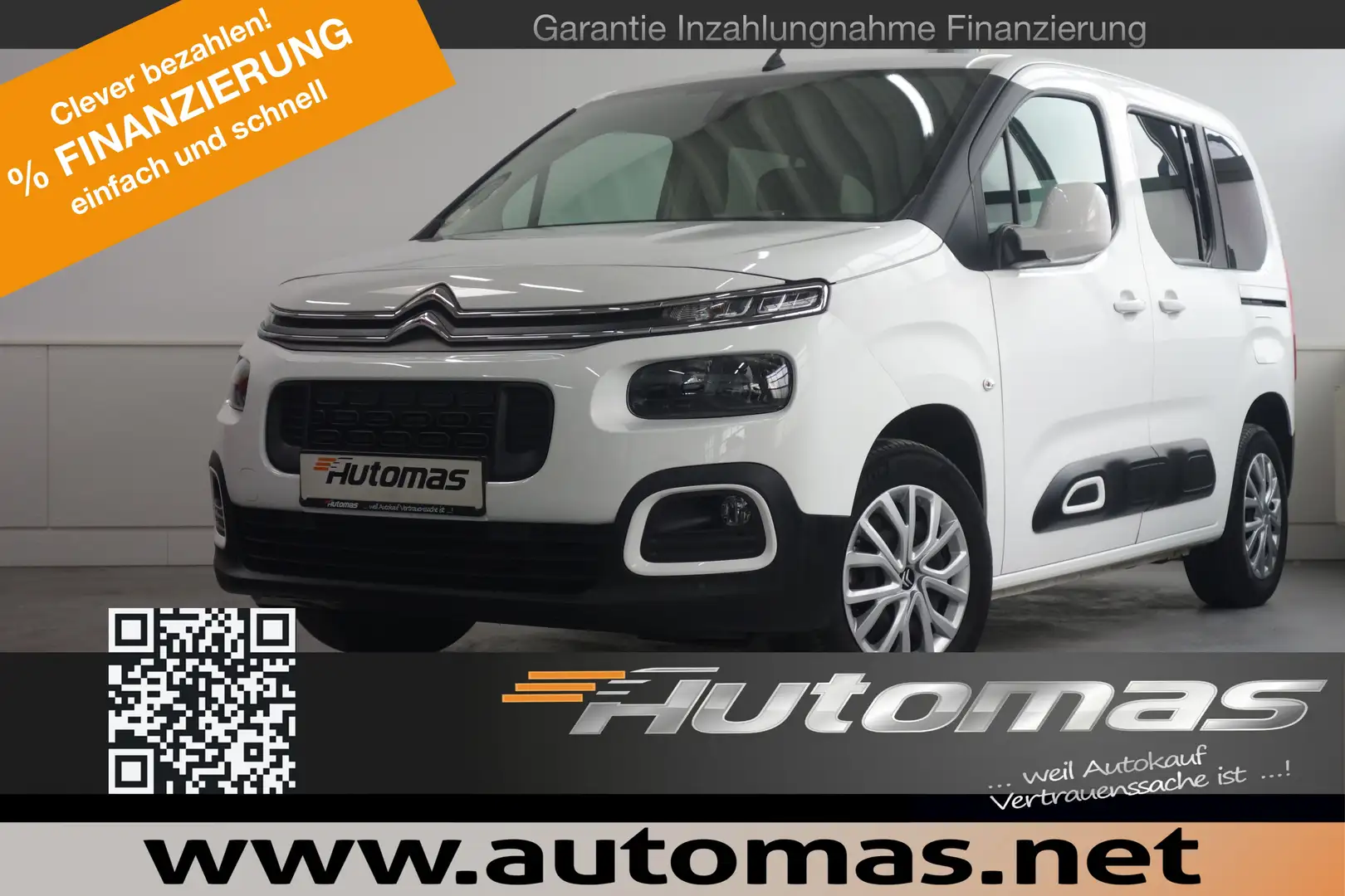 Citroen Berlingo Feel M Automatik SHZ PDC Navi Cam Weiß - 1