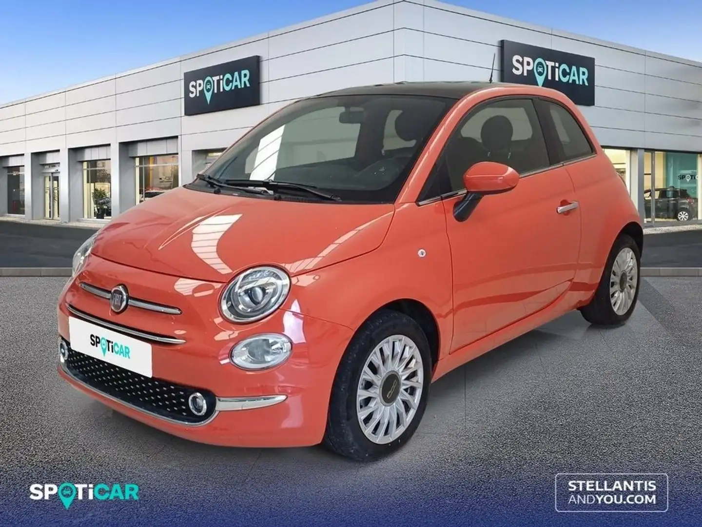 Fiat 500 1.0 Hybrid 51KW (70 CV) Dolcevita Orange - 1