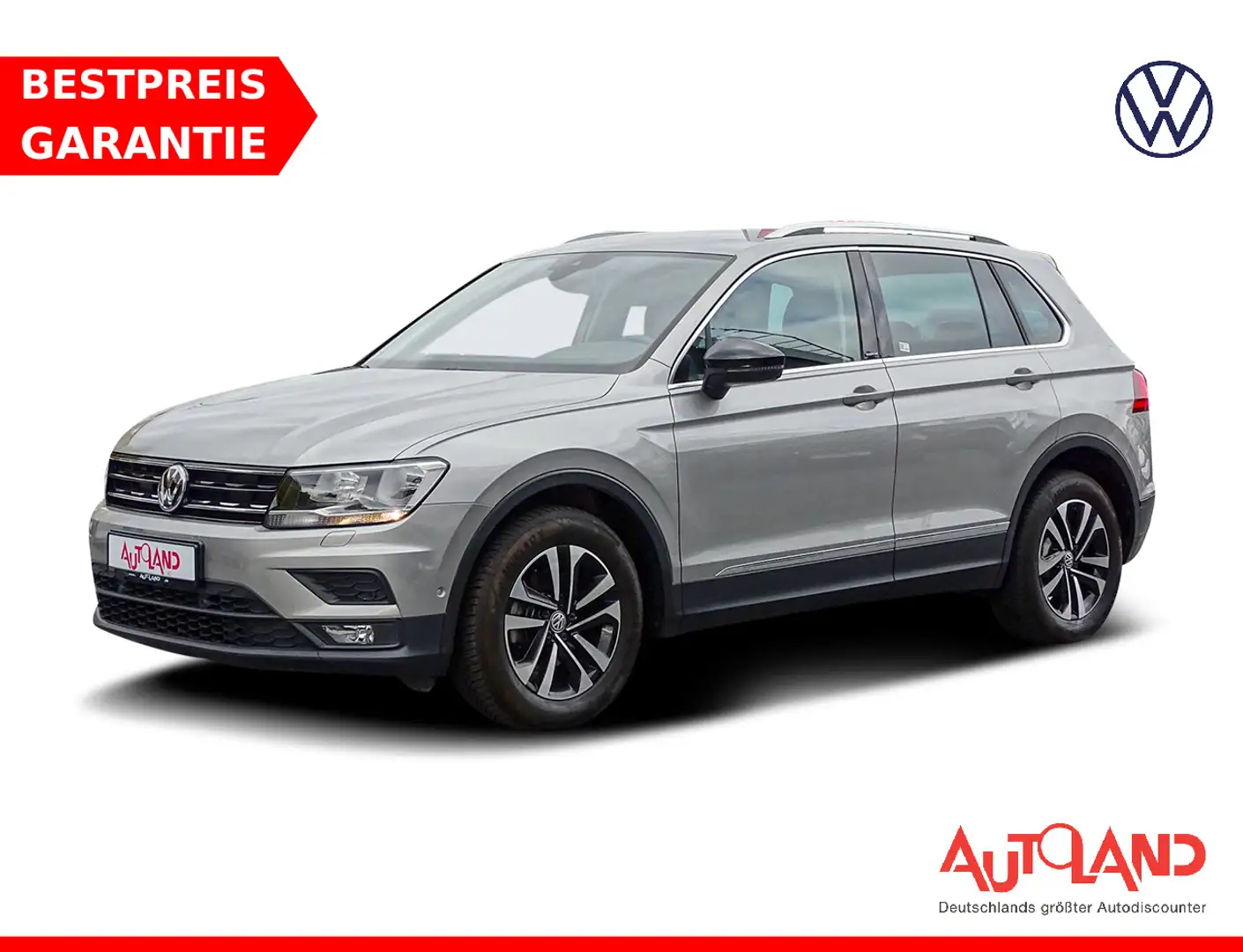 Volkswagen Tiguan 1.5 TSI IQ.DRIVE Navi Sitzheizung ACC USB Silber - 1