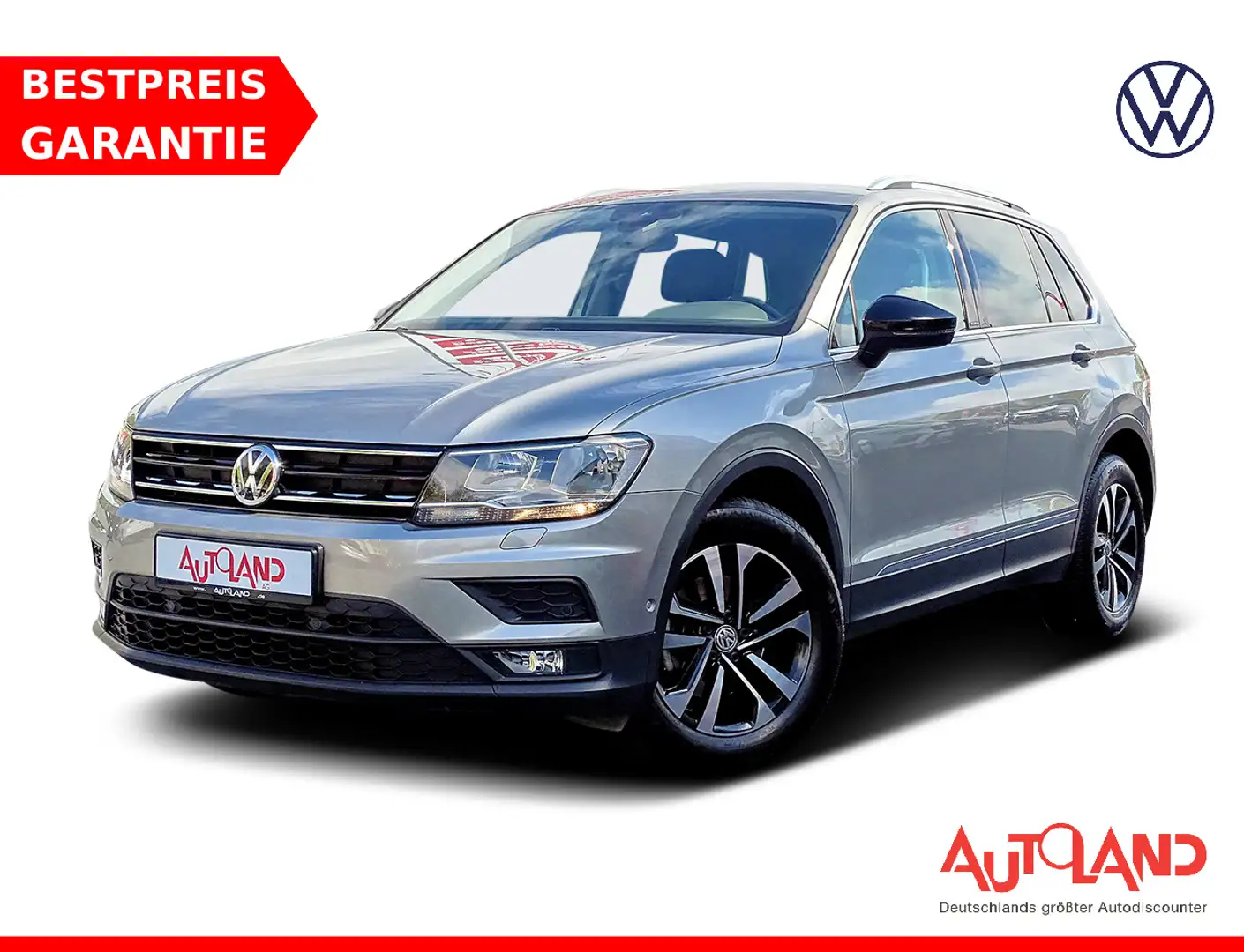 Volkswagen Tiguan 1.5 TSI IQ.DRIVE Navi Sitzheizung ACC USB Plateado - 1