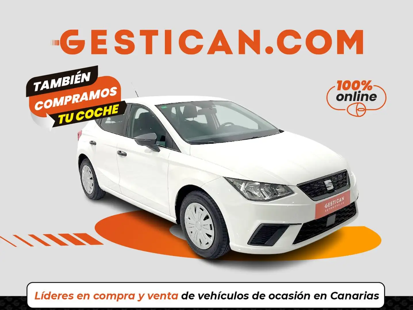 SEAT Ibiza 1.0 TSI S&S Reference 95 Blanco - 1