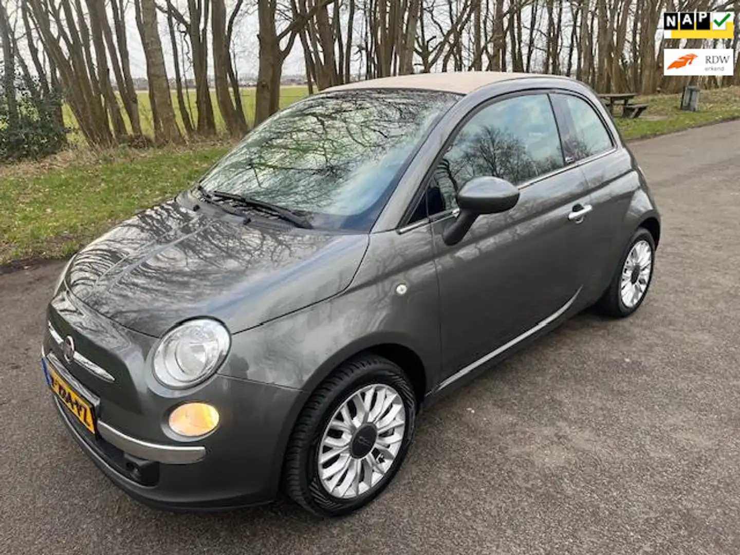 Fiat 500C 1.2 Lounge Grau - 1