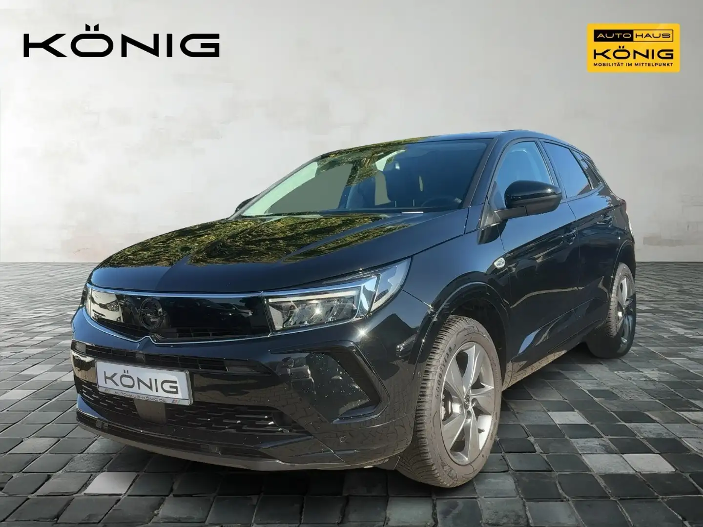 Opel Grandland X X GS 1.2T Alcantara Navi Schwarz - 1