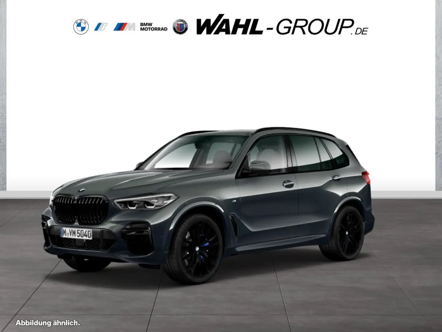 BMW X5 xDrive30d M SPORT AHK LUFT HUD LC PROF HIFI HK DAB Grau - 1