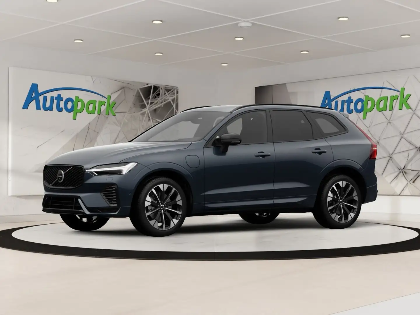 Volvo XC60 Plus, T6 AWD Plug-in Hybrid, Elektrisch/Benzin, Da Blau - 1