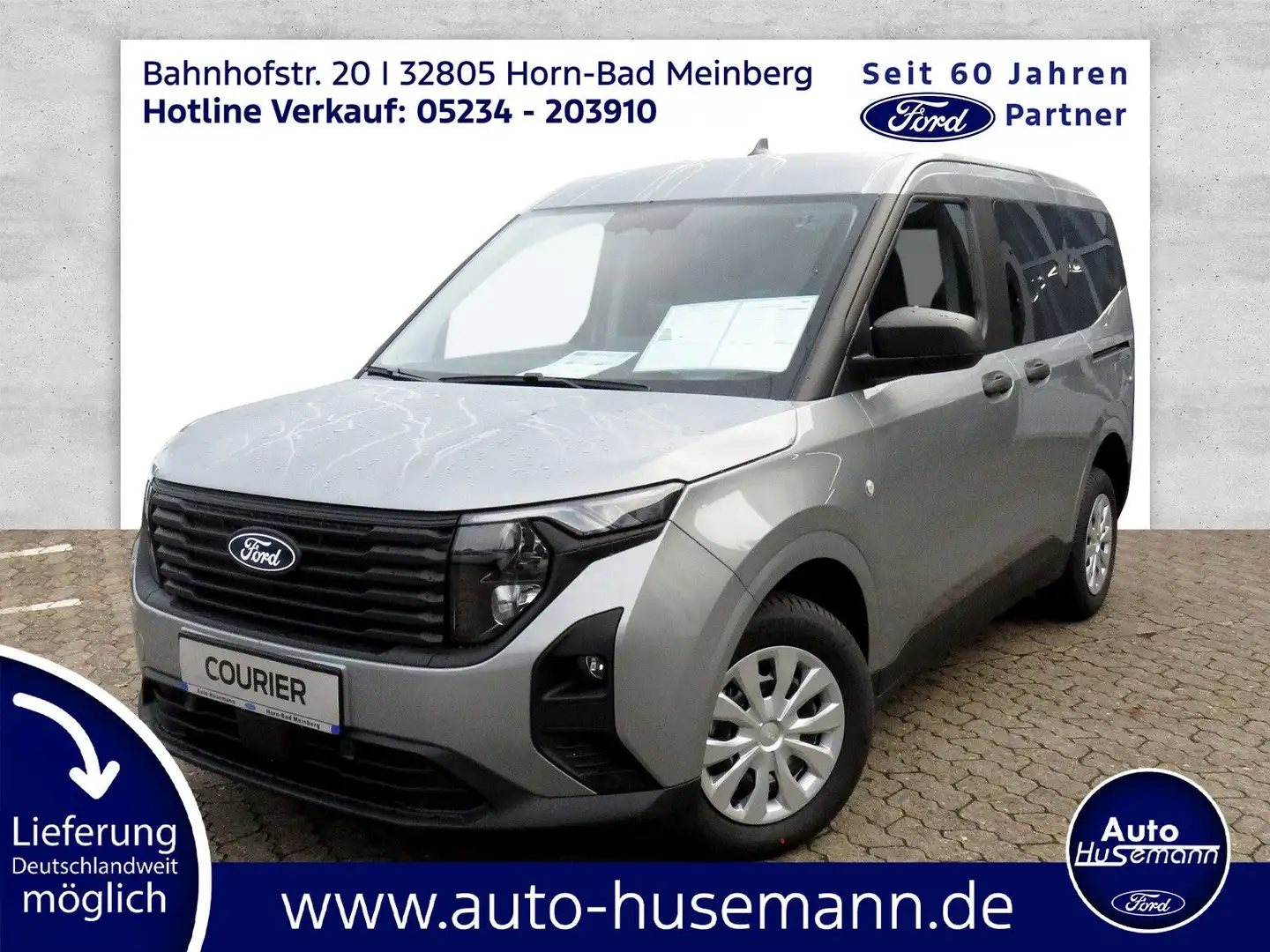 Ford Tourneo Courier Trend,Klimaautom,Winter-Pkt,RF-K Argent - 1
