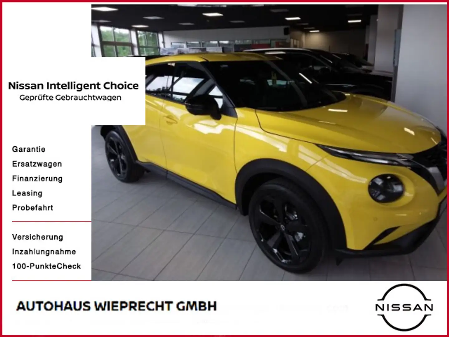 Nissan Juke Tekna Tageszulassung Gelb - 1