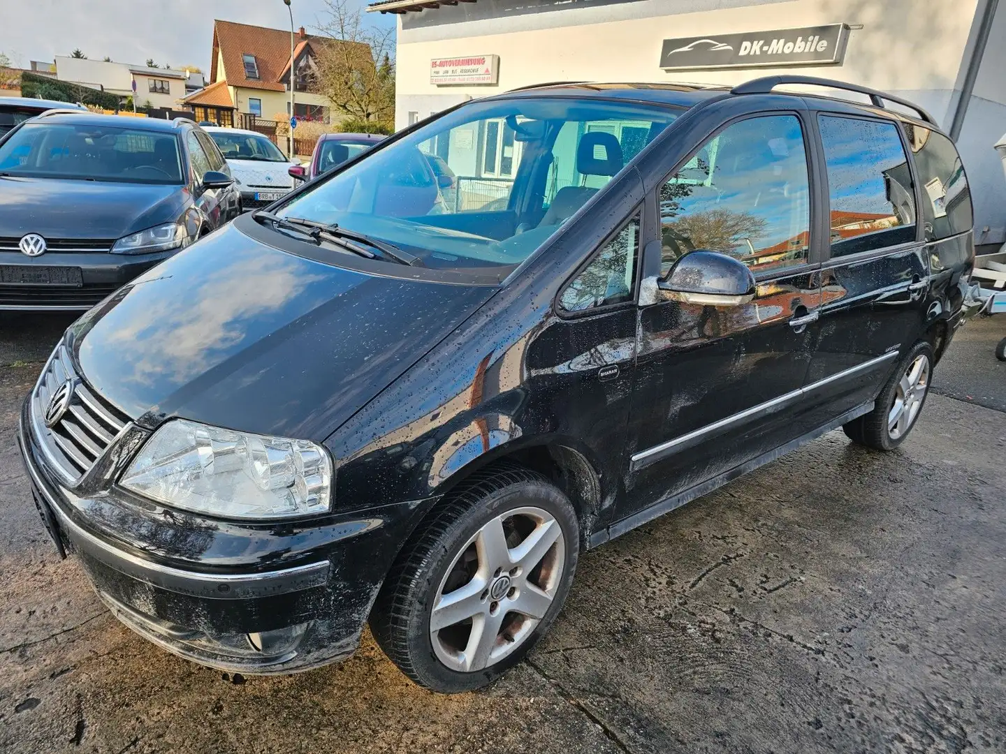 Volkswagen Sharan United Highline 1. Hand Navi 7 Sitze Schwarz - 1