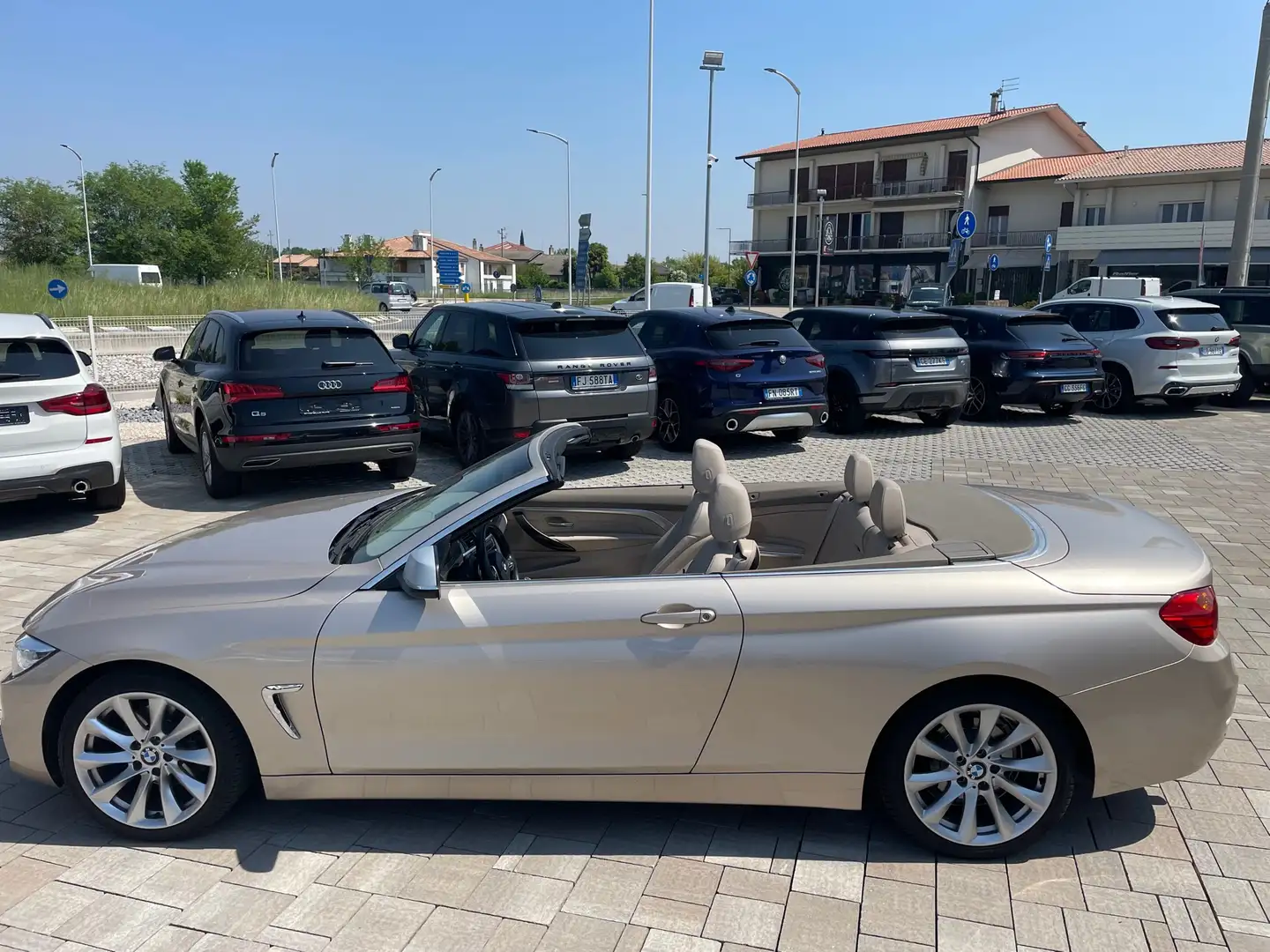 BMW 420 420d Cabrio Beige - 1