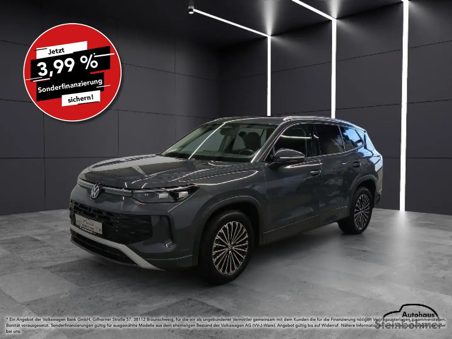 Volkswagen Tayron Life 1.5eTSI DSG LED AppCon AHK ACC Navi Gris - 1