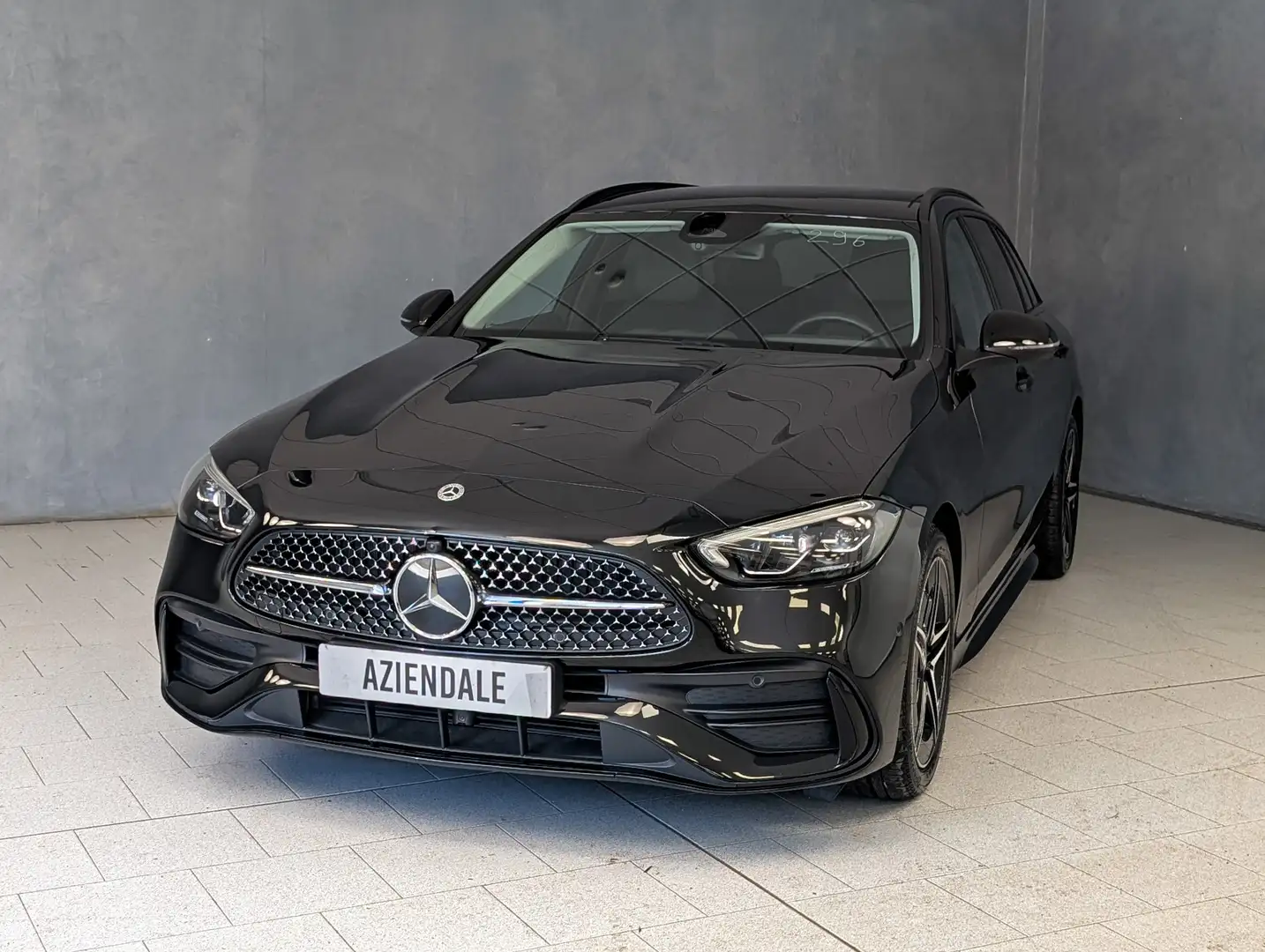 Mercedes-Benz C 180 STATION WAGON 180 Automatic AMG Line Advanced Plus Noir - 2