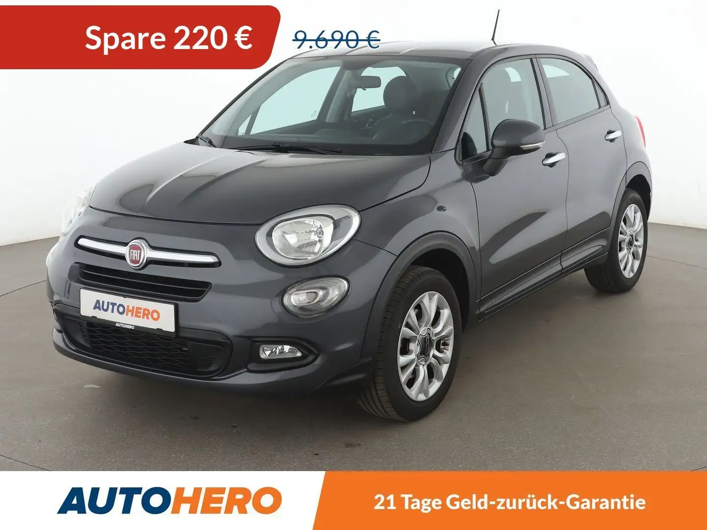 Fiat 500X 1.6 Pop Star*NAVI*PDC*KLIMA*TEMPO*GARANTIE* Grey - 1