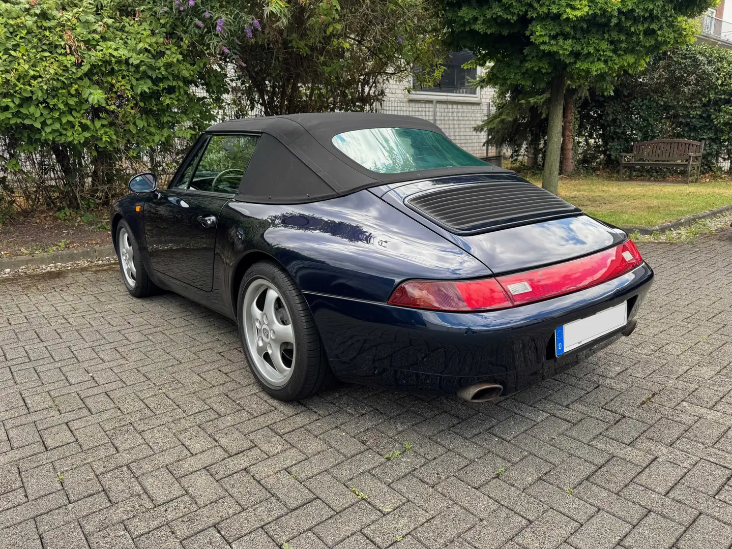 Porsche 993 911 Carrera 4 Cabrio Niebieski - 2