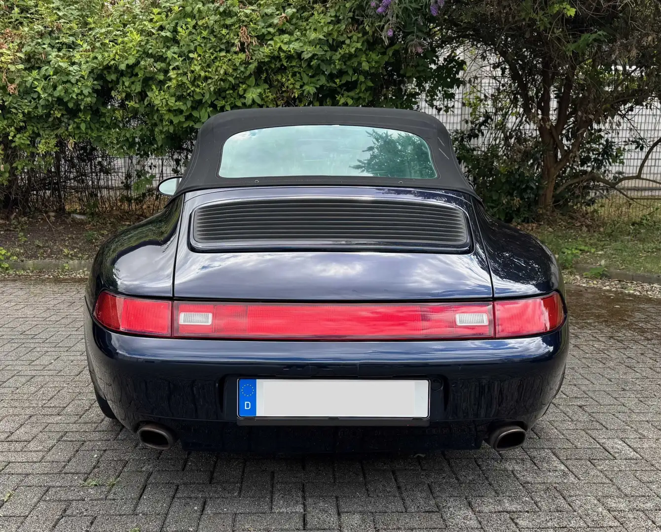 Porsche 993 911 Carrera 4 Cabrio Niebieski - 1
