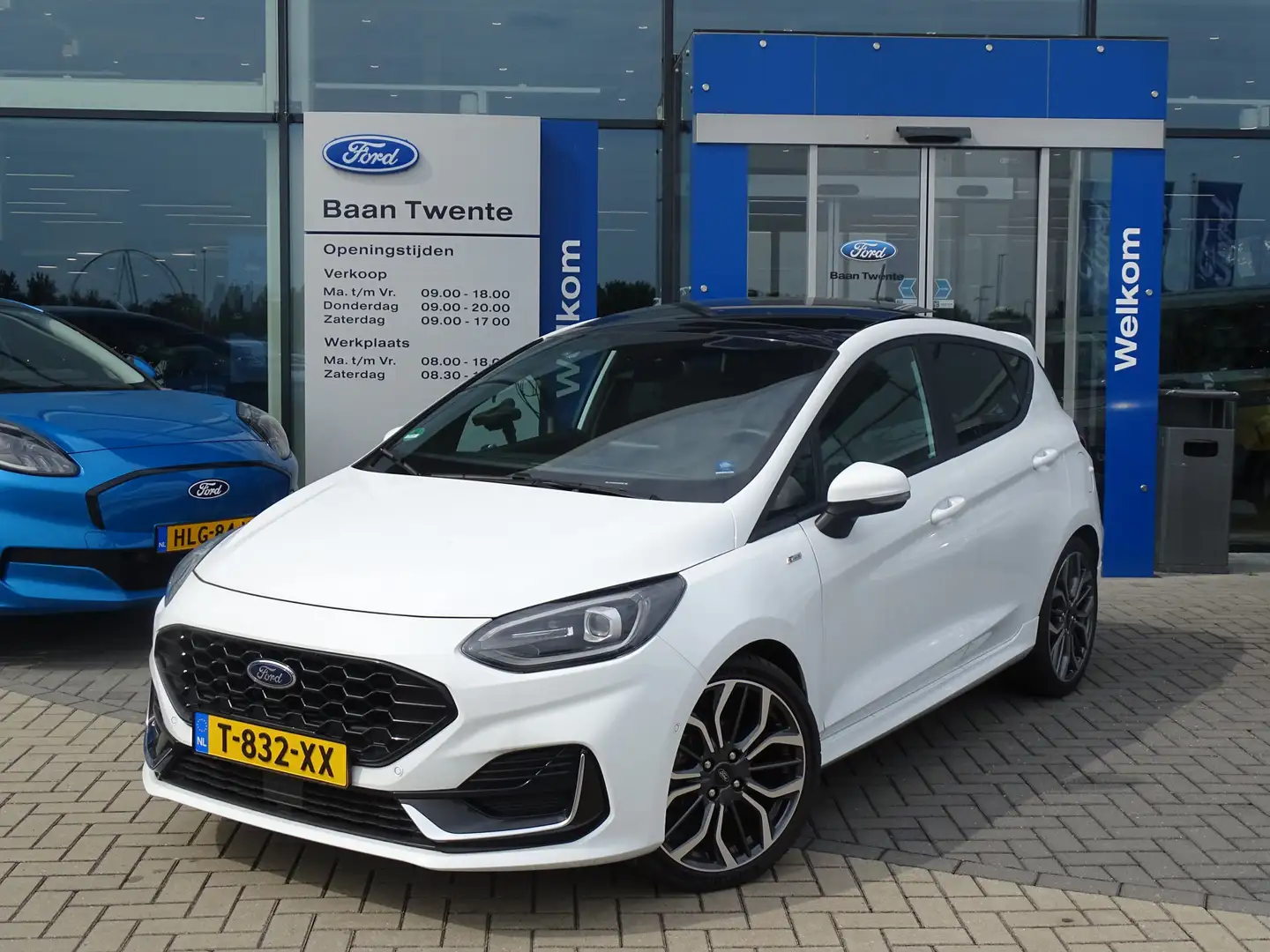 Ford Fiesta 1.0 Turbo 155pk Mild Hybride ST-Line Vignale | Pan Blanc - 2