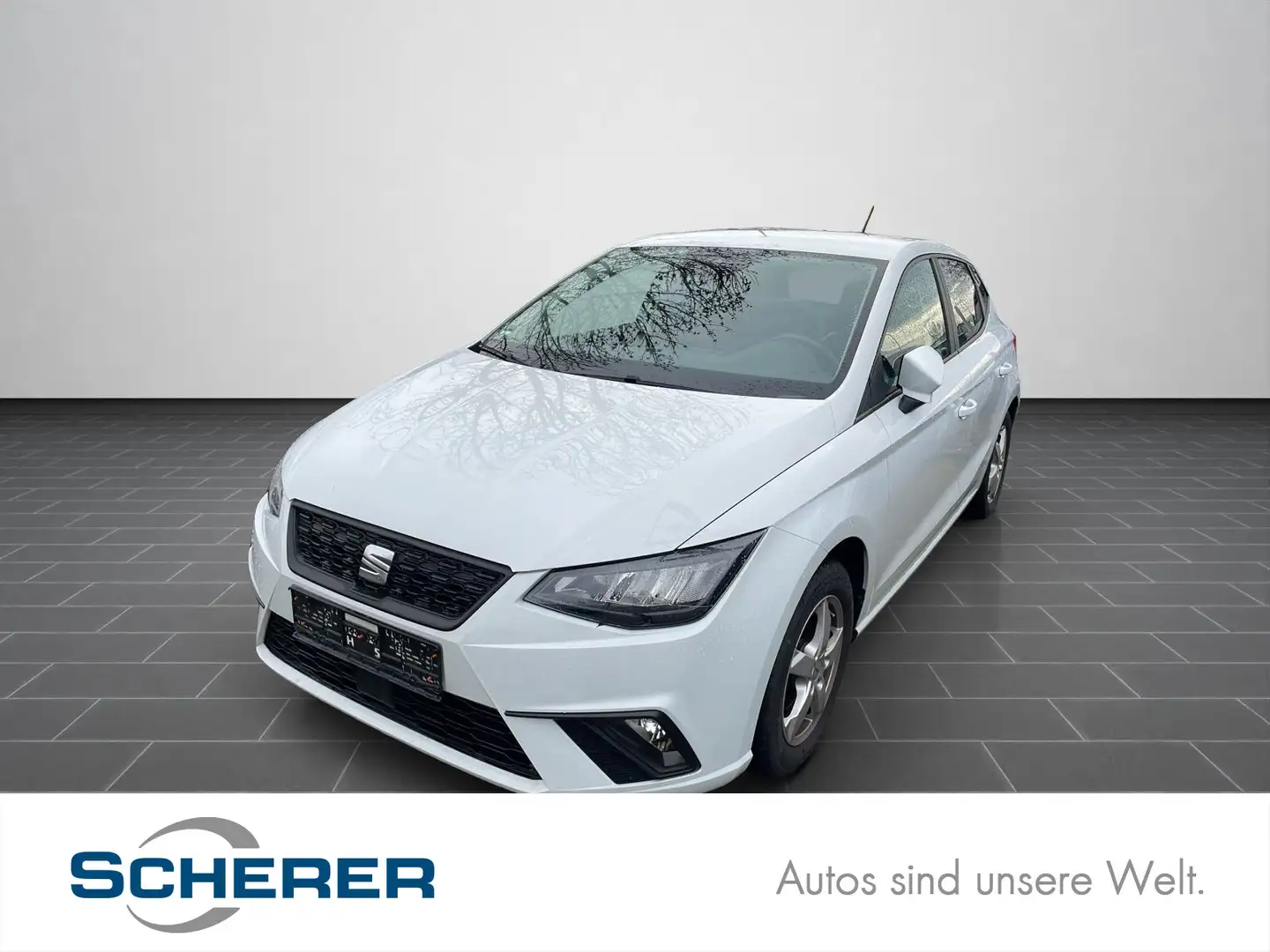 SEAT Ibiza 1,0 TSI LED/Litzheizung co./PDC/u.v.m. Weiß - 1