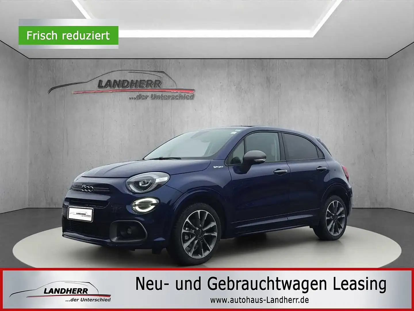 Fiat 500X Dolcevita el. Verdeck Blau - 1