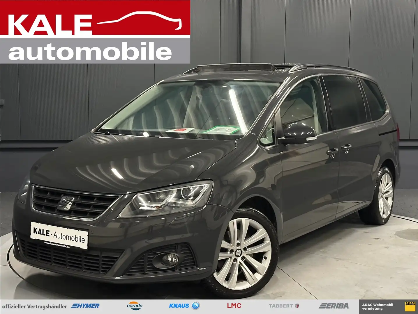 SEAT Alhambra Style *18Zoll*LEDER*PANORAMA*7-SITZE*184PS*Kinders Gris - 1