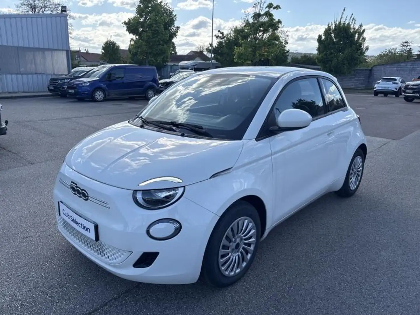Fiat 500e e 95ch Action Blanc - 1