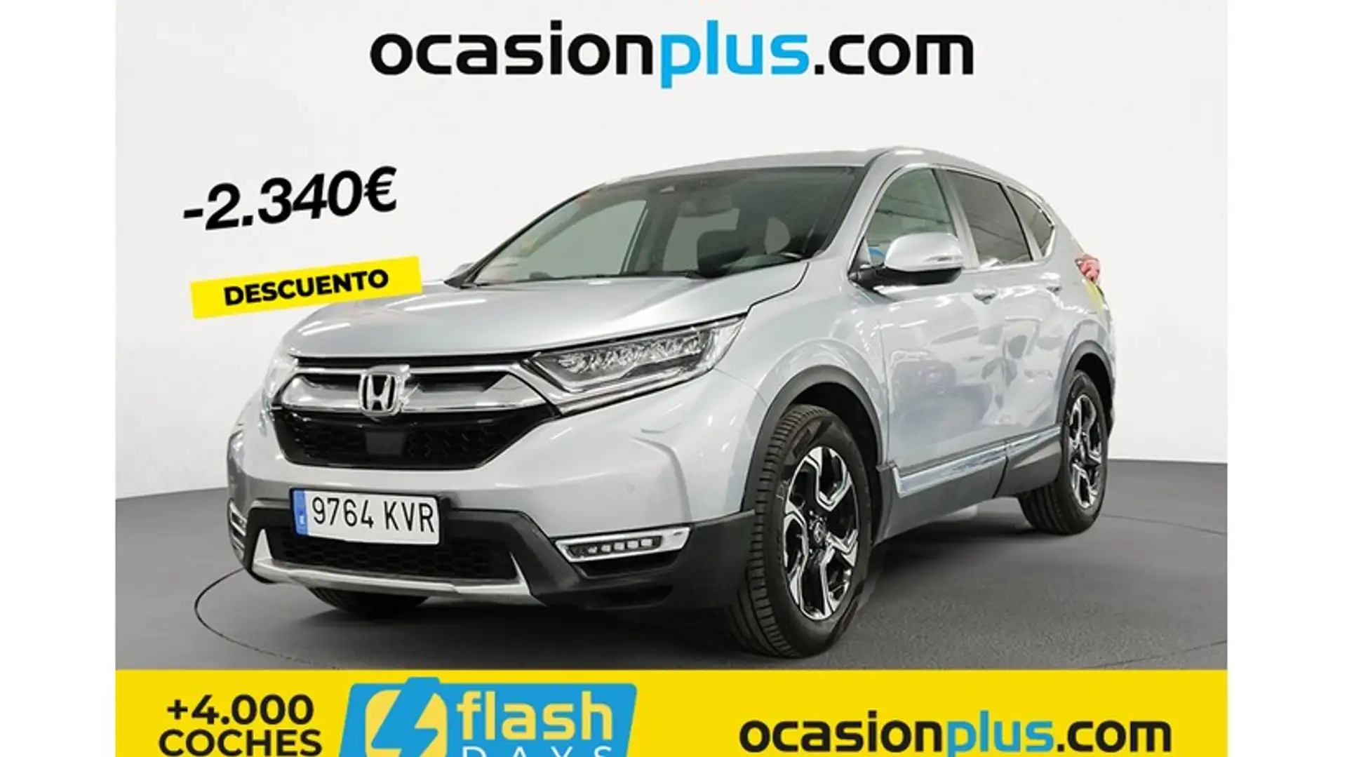 Honda CR-V 2.0 i-MMD Elegance Navi 4x2 Plateado - 1