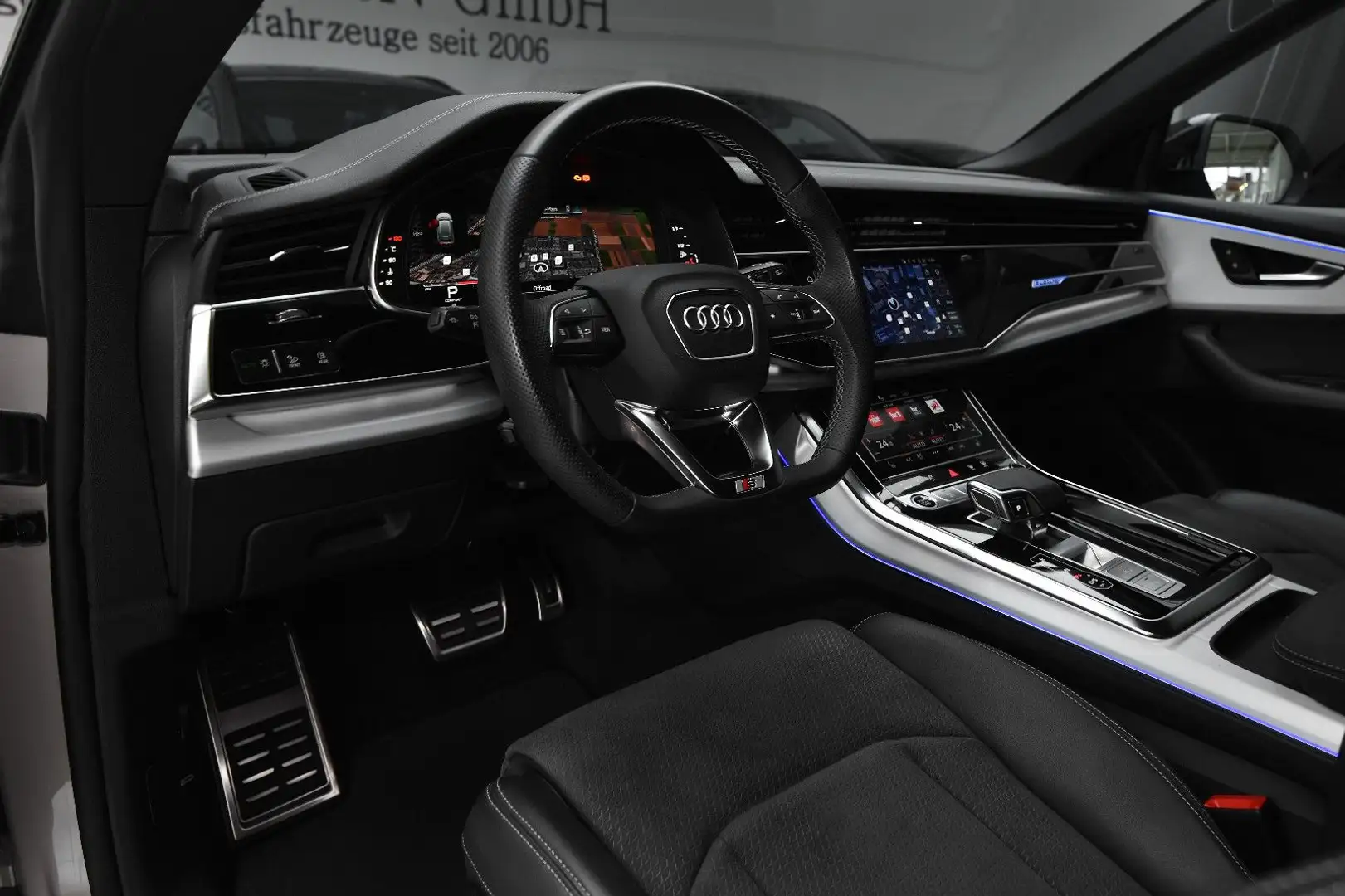 Audi Q8 55 TFSI quattro *3x S-Line* 23" Alu* B&O* Beige - 2