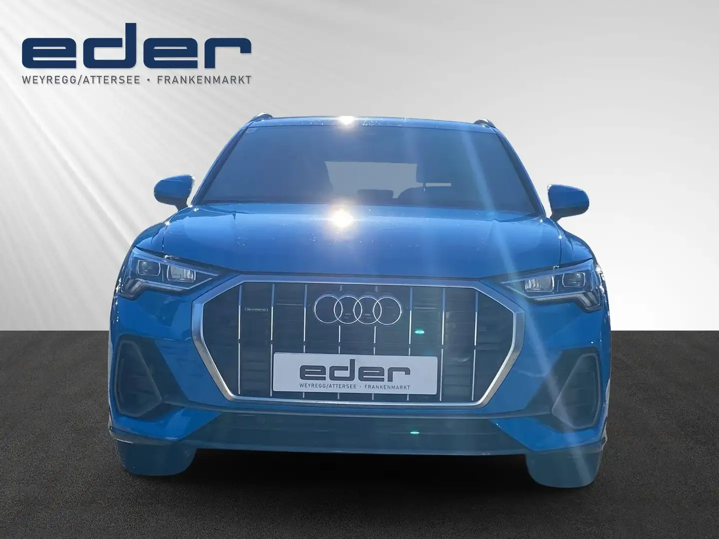 Audi Q3 40 TFSI quattro S line exterieur Bleu - 2