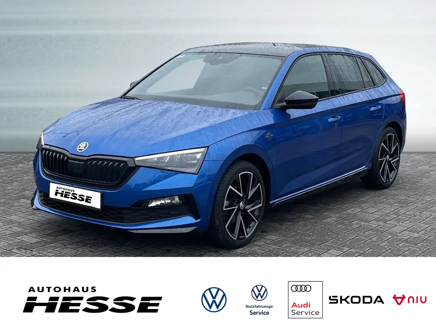 Skoda Scala 1.5 TSI Monte Carlo DSG LED Pano Blau - 1