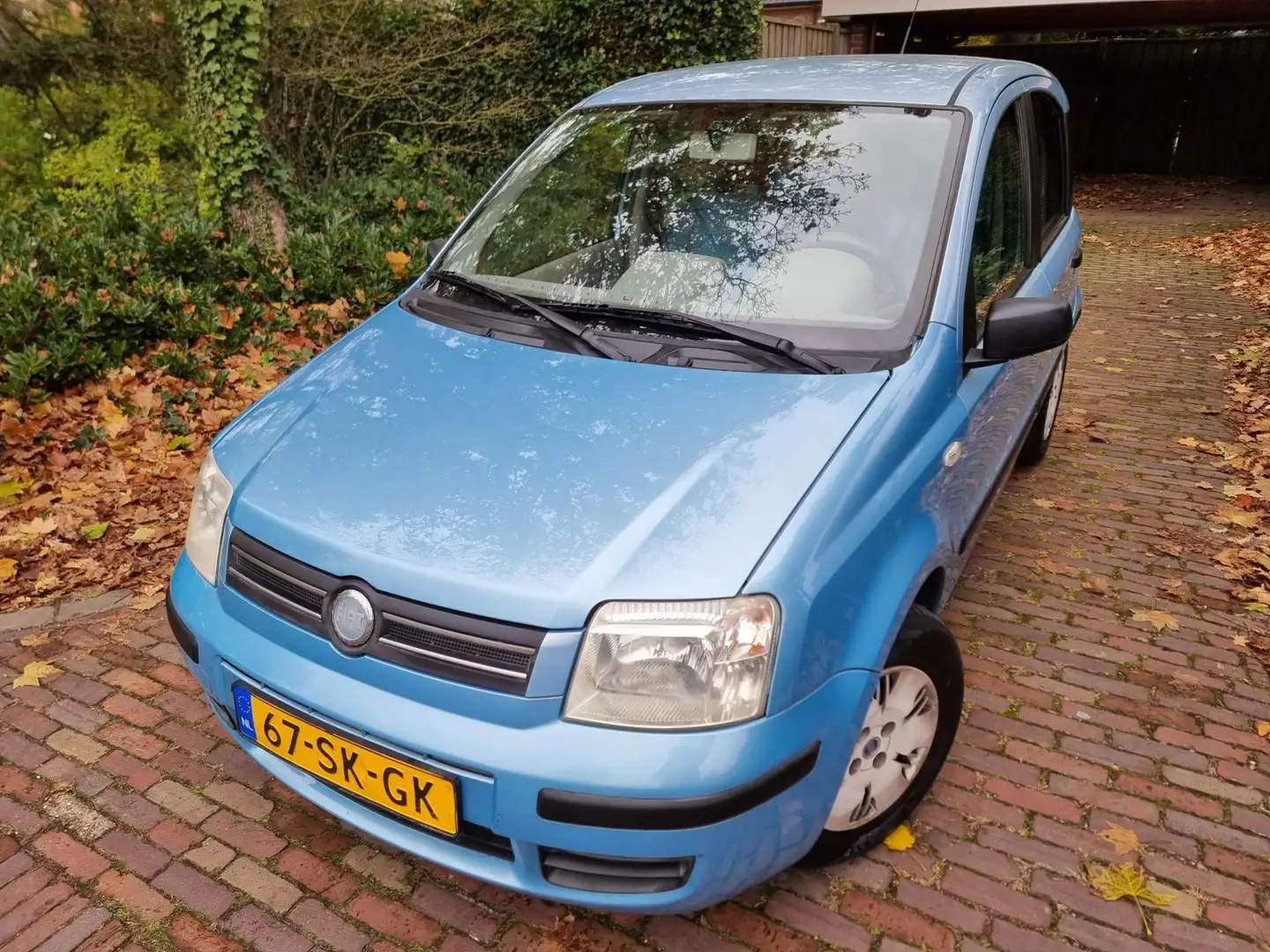 Fiat Panda 1.2 Dynamic Airco Automaat 94355 KM Blauw - 2