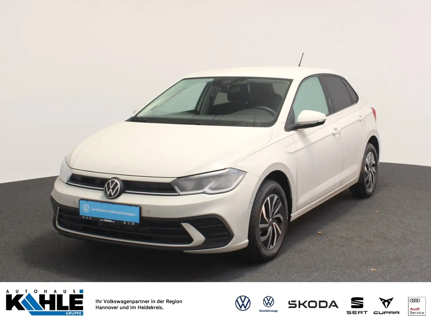 Volkswagen Polo 1.0 TSI Life Navi LED ACC SHZ Klima RFK PDC App-Co Šedá - 1