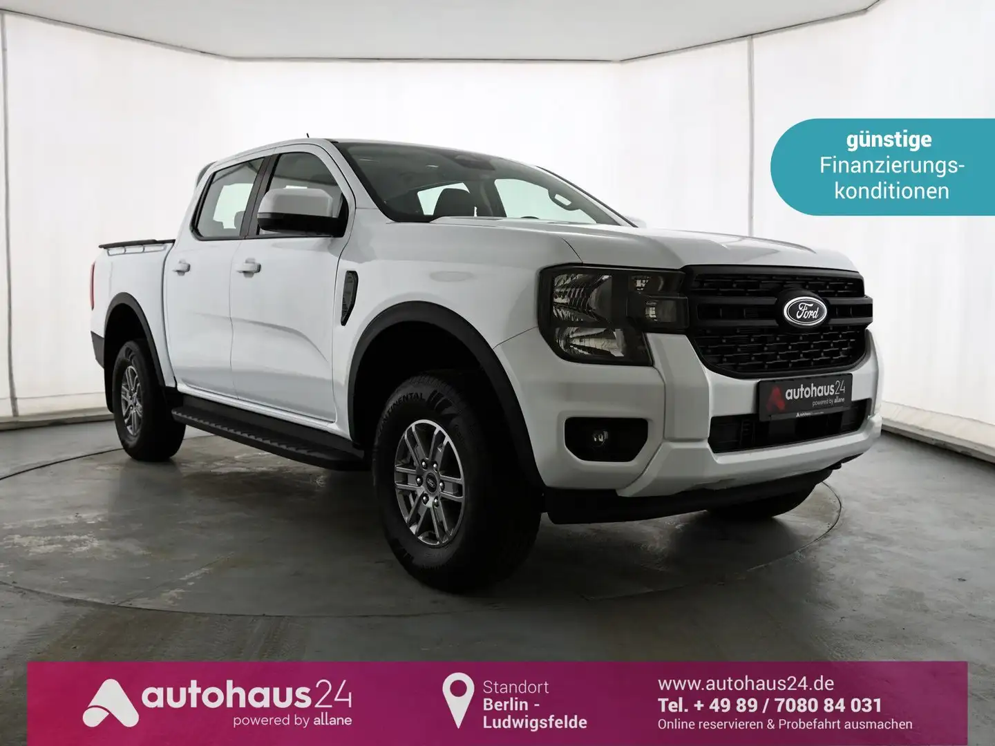 Ford Ranger 2.0 Ecoblue XLT 4x4 Doppelkabine Weiß - 1