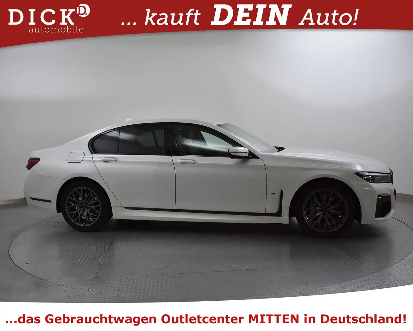 BMW 730 d Sport Aut M PAKET+LUFT+SOFT+KOMFORSI.+KAMER Blanc - 2