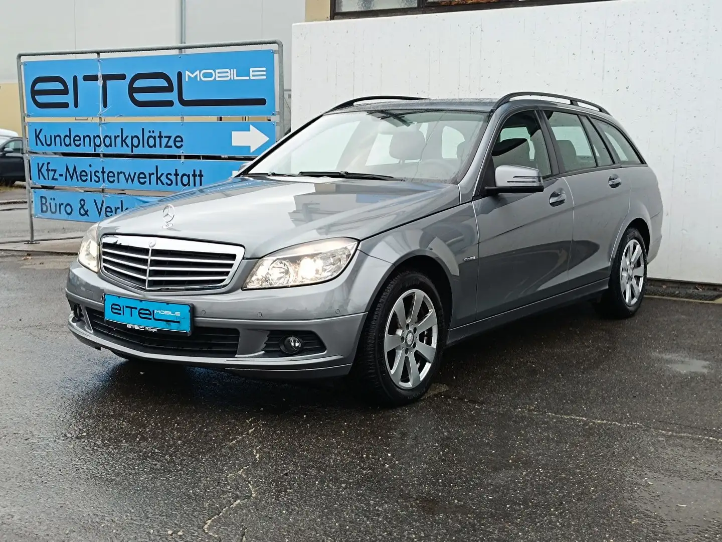 Mercedes-Benz C 200 T CDI  BlueEfficiency Tempomat PDC SHZ AHK Silber - 1