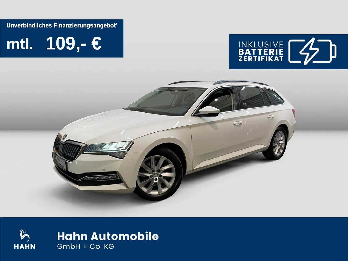 Skoda Superb Combi 1.4TSI DSG Ambition iV DCC Standhei Weiß - 1