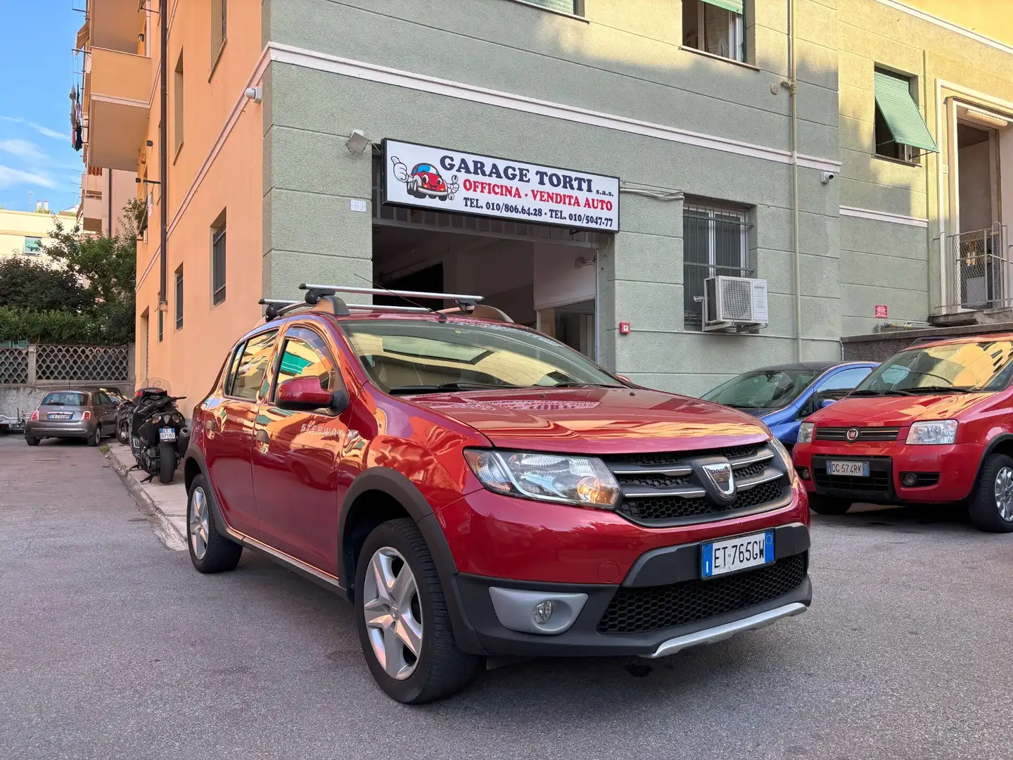 Dacia Sandero Stepway 1.5 dCi 8V 90CV Prestige UNIPROPRIETARIO Rouge - 1